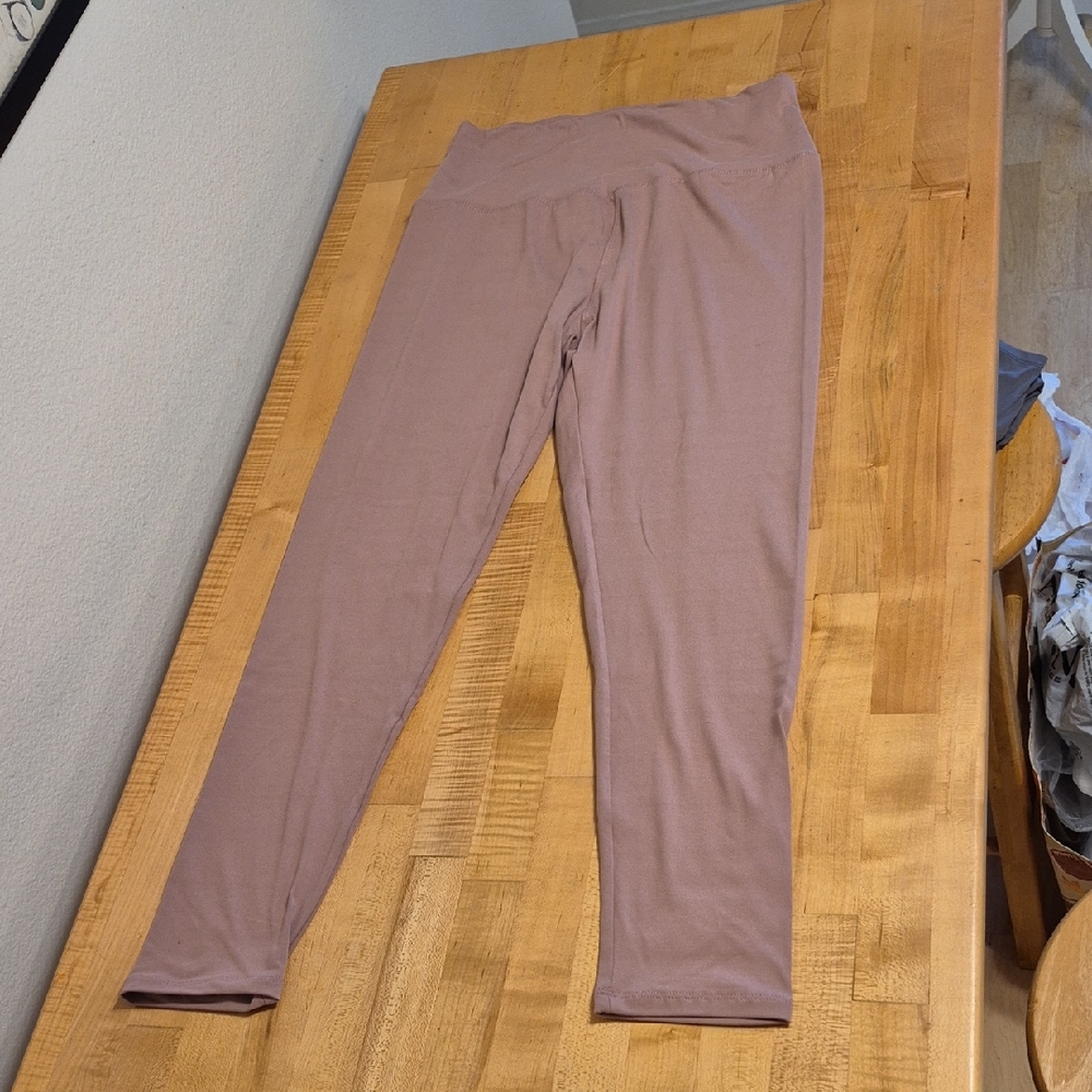 Violet Pink Soft Leggings Sports Or Pajama